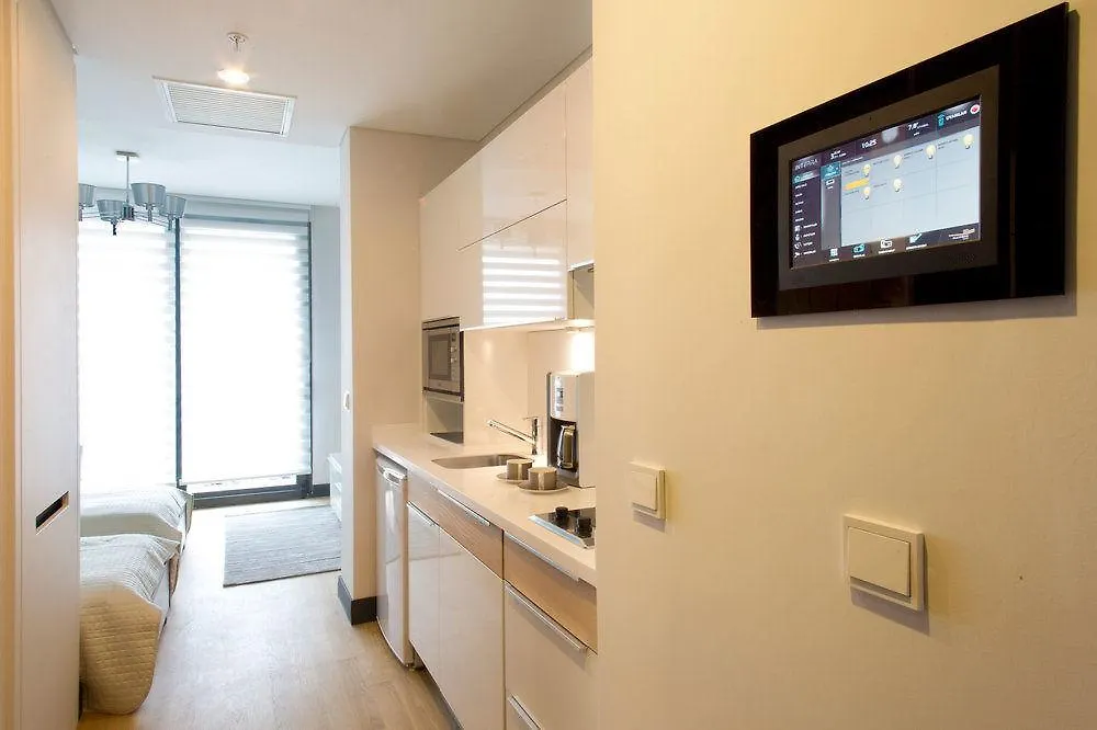 ** Lägenhetshotell Platform Merter Suites Istanbul Turkiet